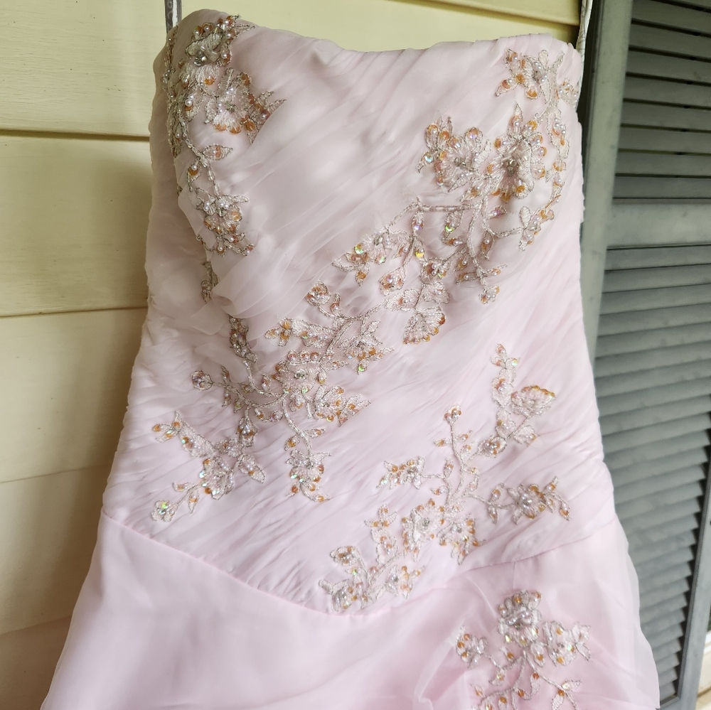 Mary's size 4 pink formal dress